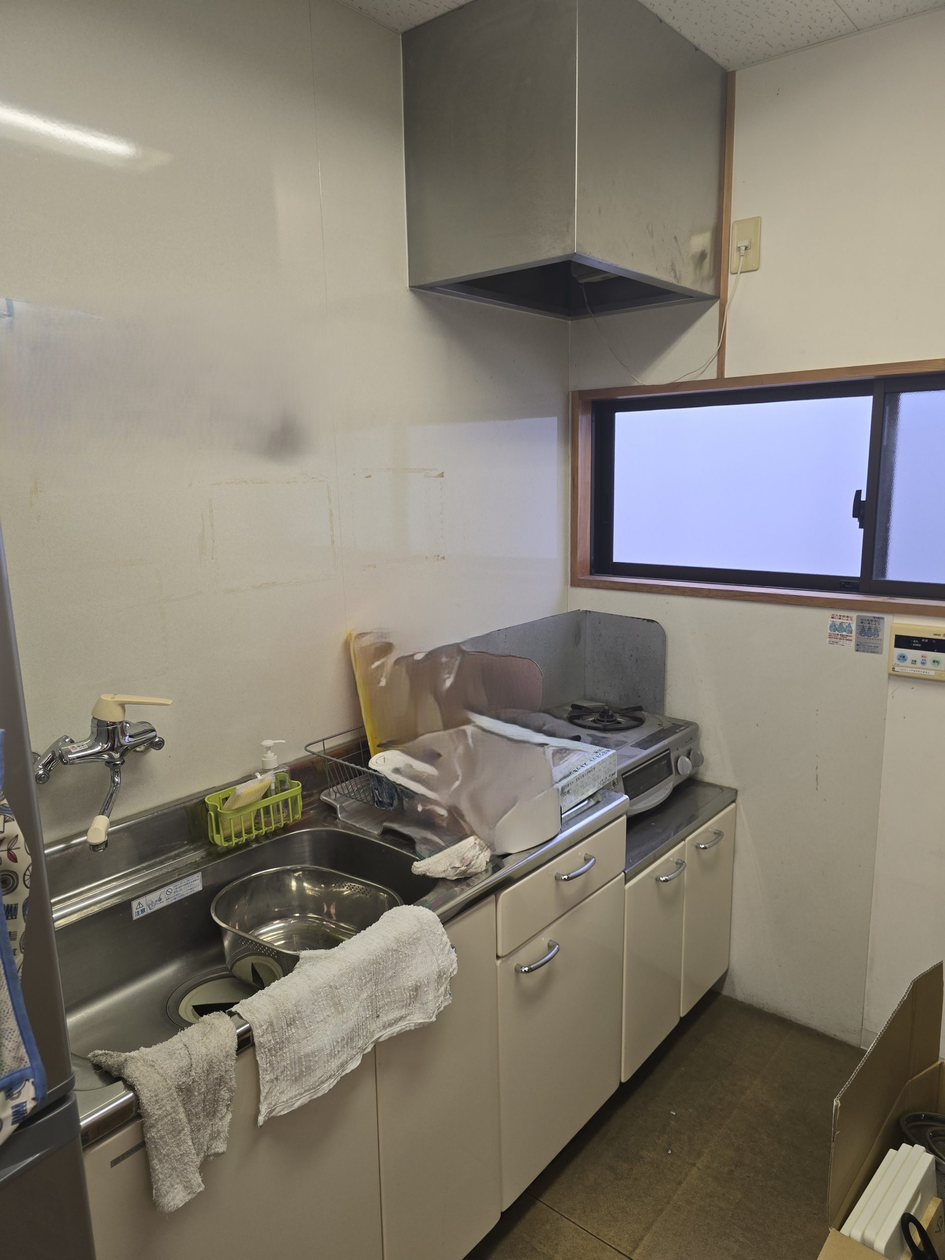 施工前のキッチン